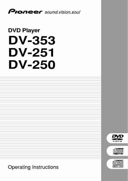 Pioneer DVD Player DV-250-page_pdf